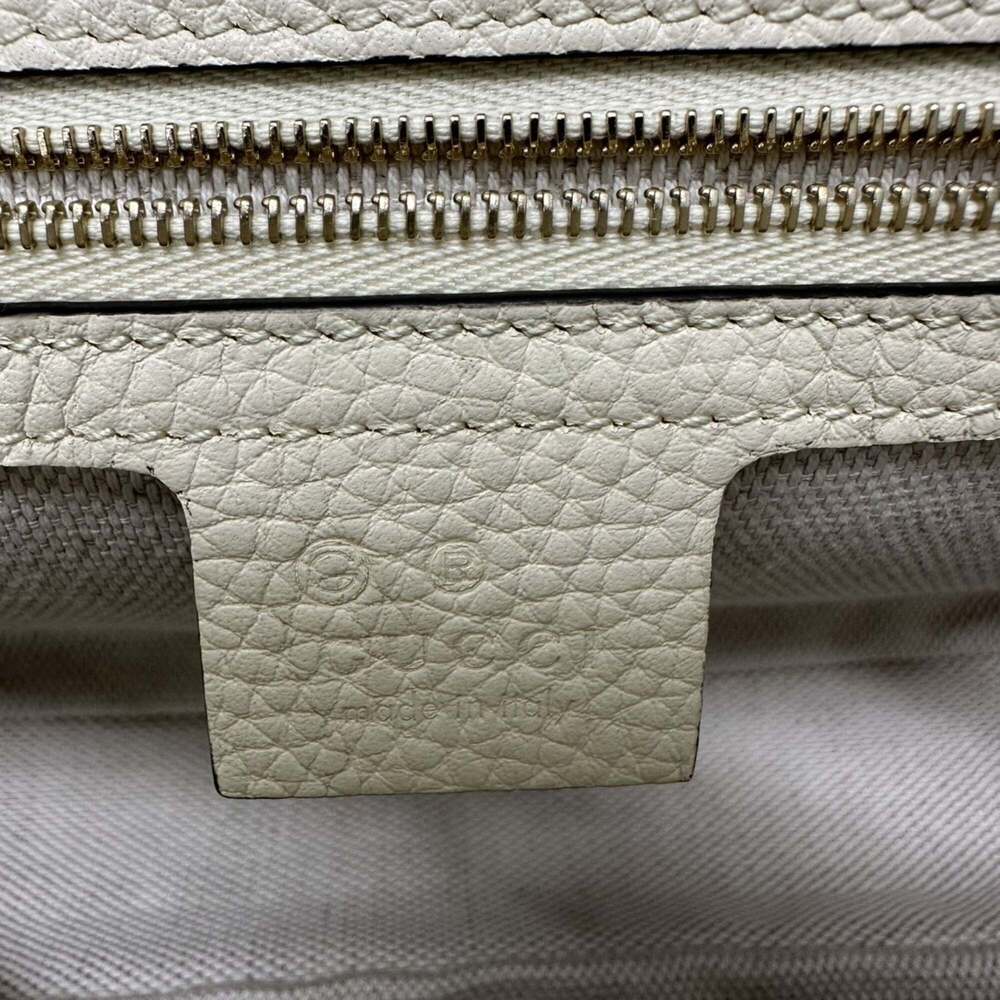 GUCCI White Shoulder Bag - Picture 8 of 10